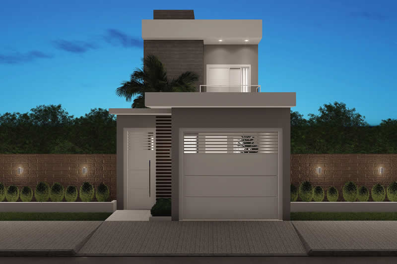 Floor plan with bedroom on the ground floor