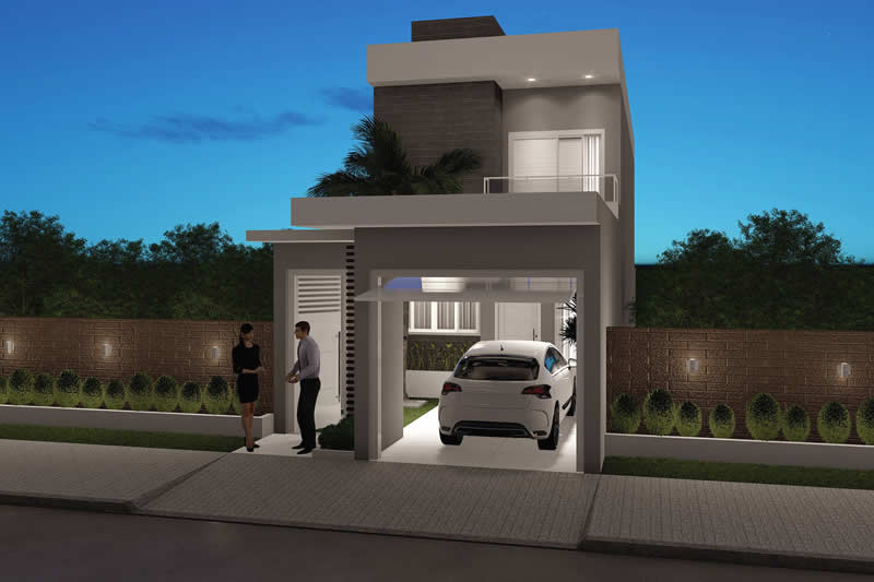 Floor plan with bedroom on the ground floor