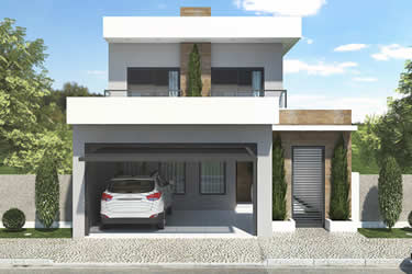 Floor plan with 2 bedrooms and 1 suite
