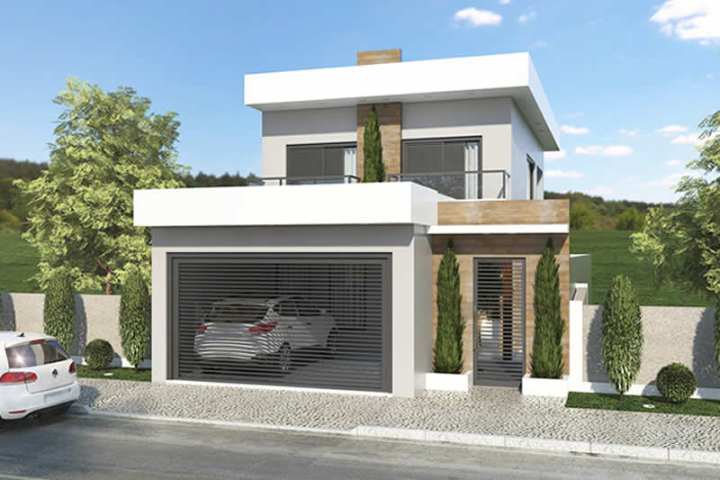 Floor plan with 2 bedrooms and 1 suite