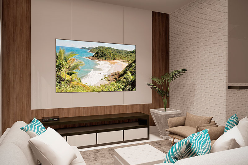 Floor plan with 2 bedrooms and 1 suite