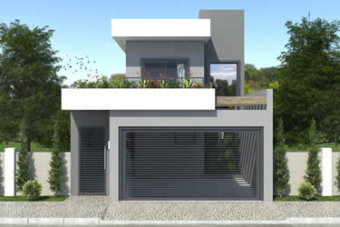 Floor plan for land of 7x20