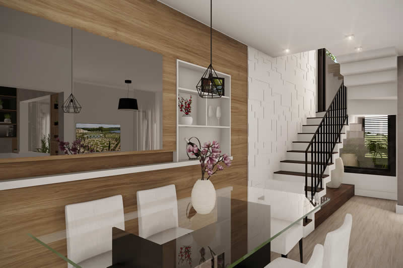 Floor plan for land of 7x20