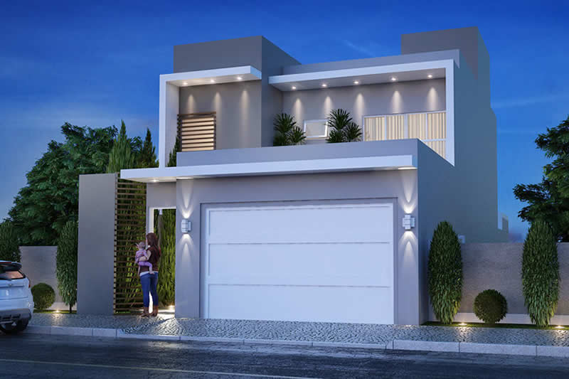 Floor plan with gourmet balcony