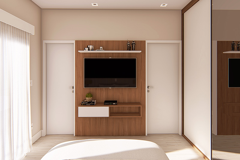 Floor plan with gourmet balcony
