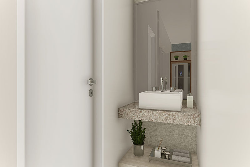 Floor plan with pantry