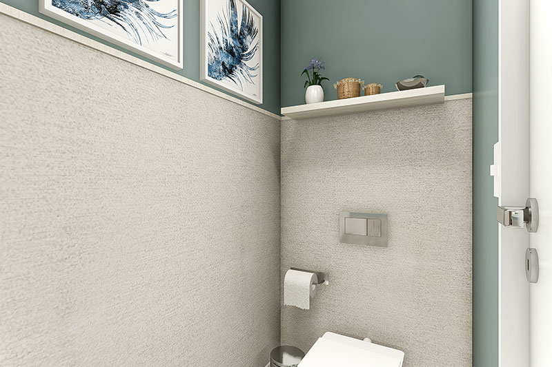 Floor plan with pantry