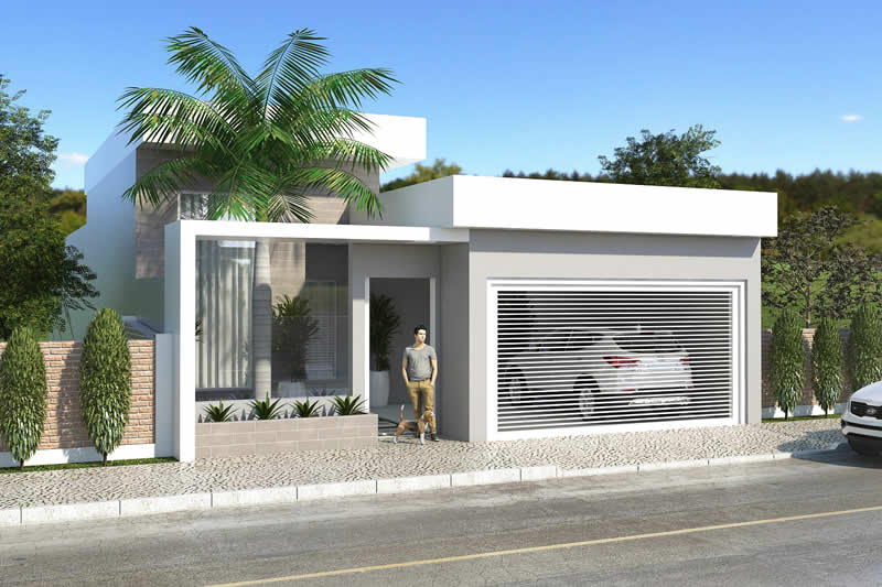 Ground floor house with 1 suite