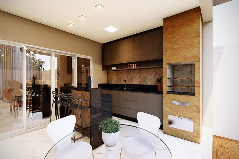 Ground floor house with 1 suite