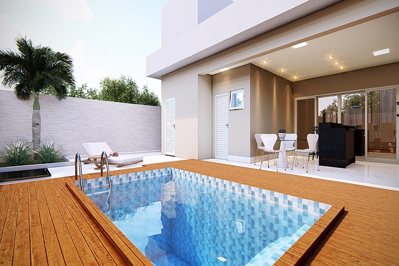 Ground floor house with 1 suite