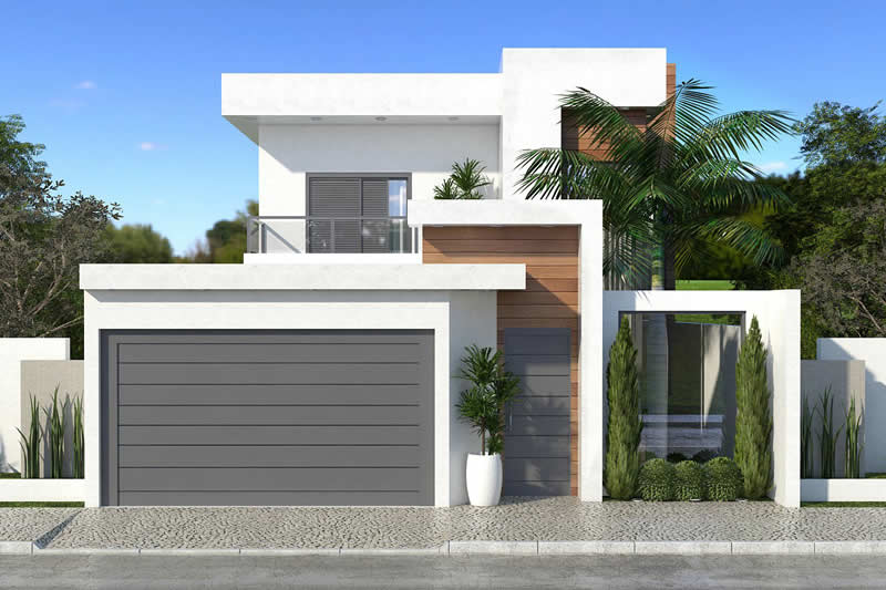 Floor plan with mezzanine in living room