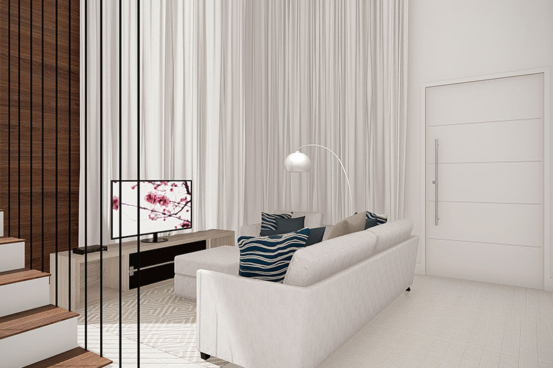 Clean house plant