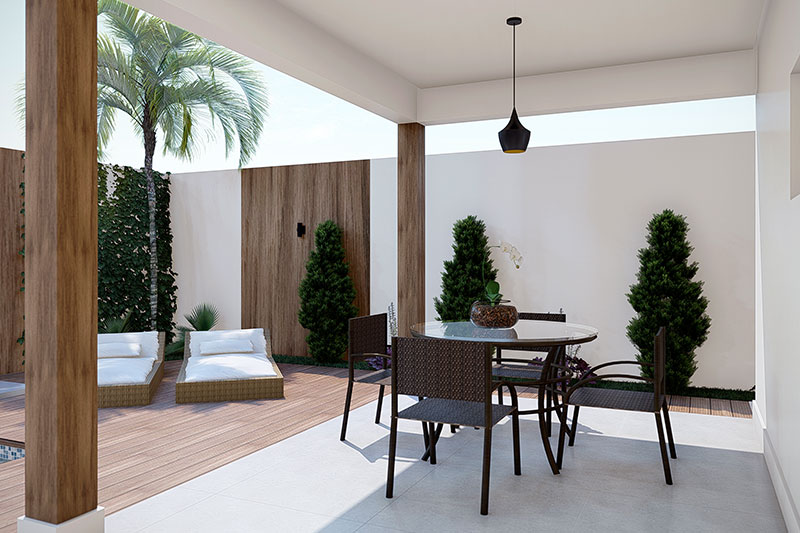 Clean house plant