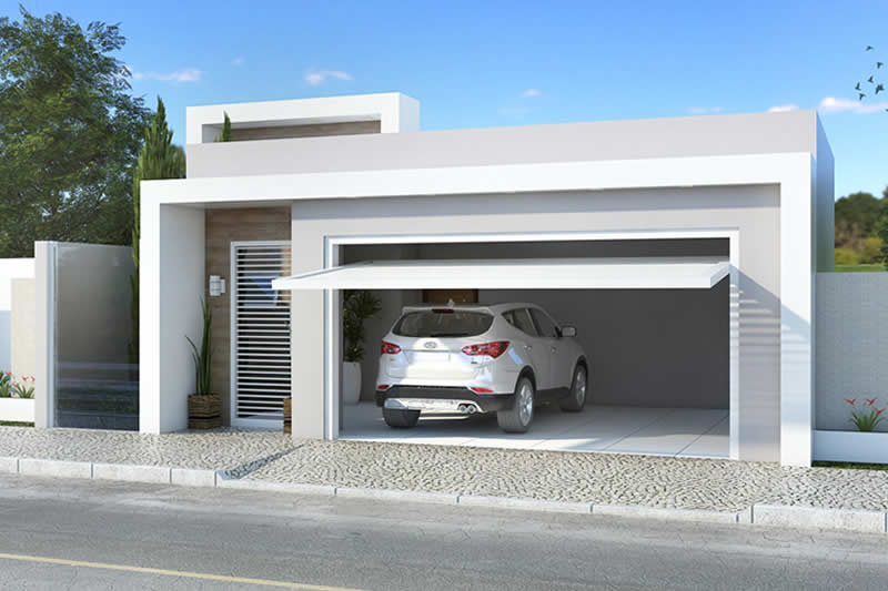House plan with 3 bedrooms and closet