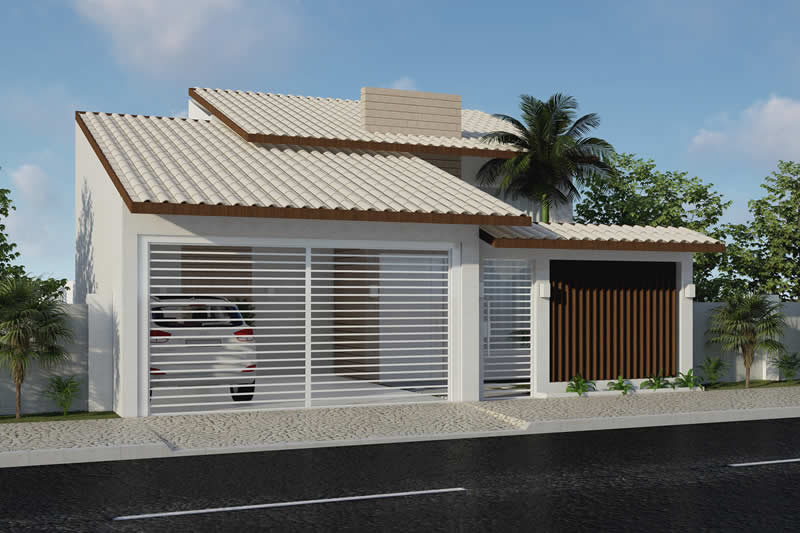 House plan with 2 bathrooms