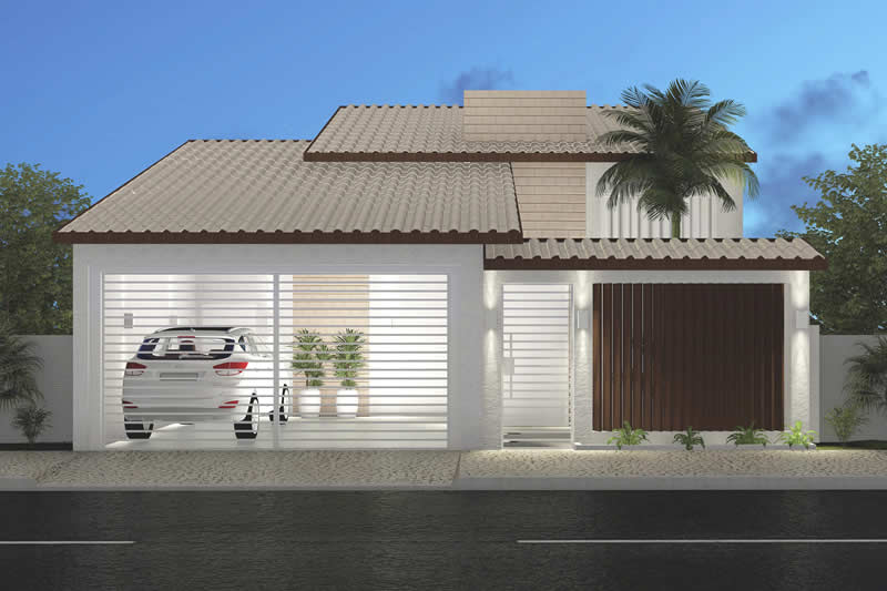 House plan with 2 bathrooms
