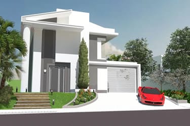 House plan in classic style