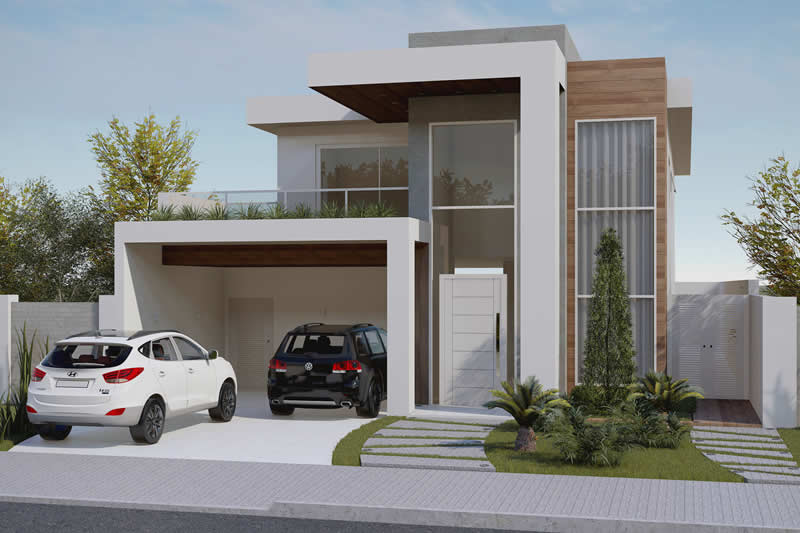 Floor plan with office above