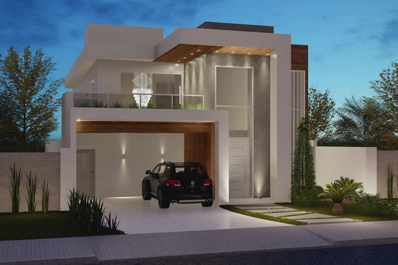 Floor plan with office above