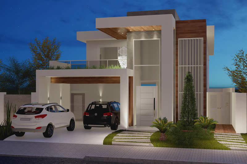 Floor plan with office above