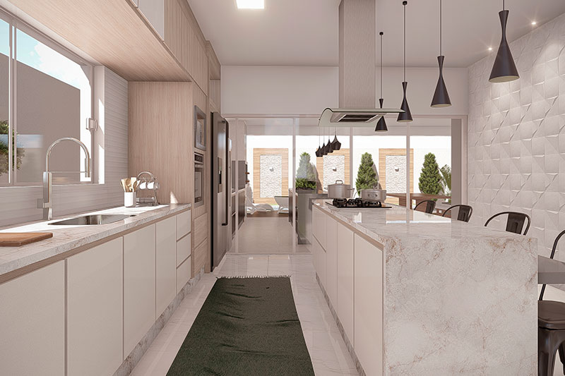 Floor plan with office above
