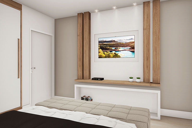 Floor plan with office above
