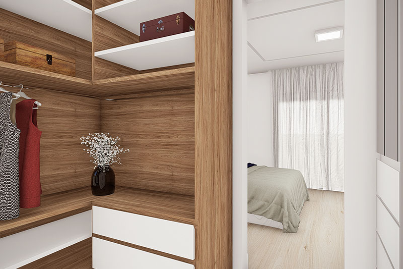 Floor plan with office above