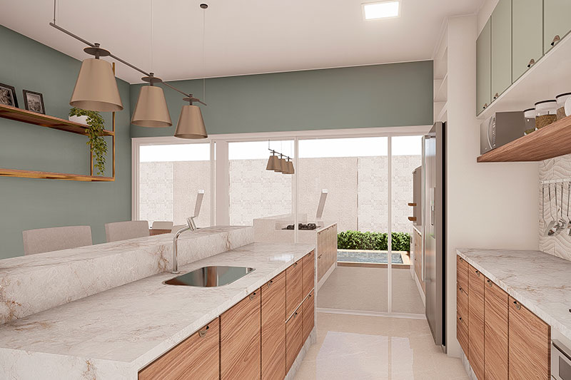 Floor plan for condominium