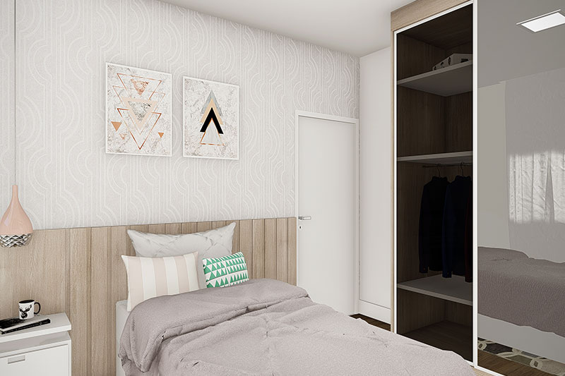 Floor plan for condominium
