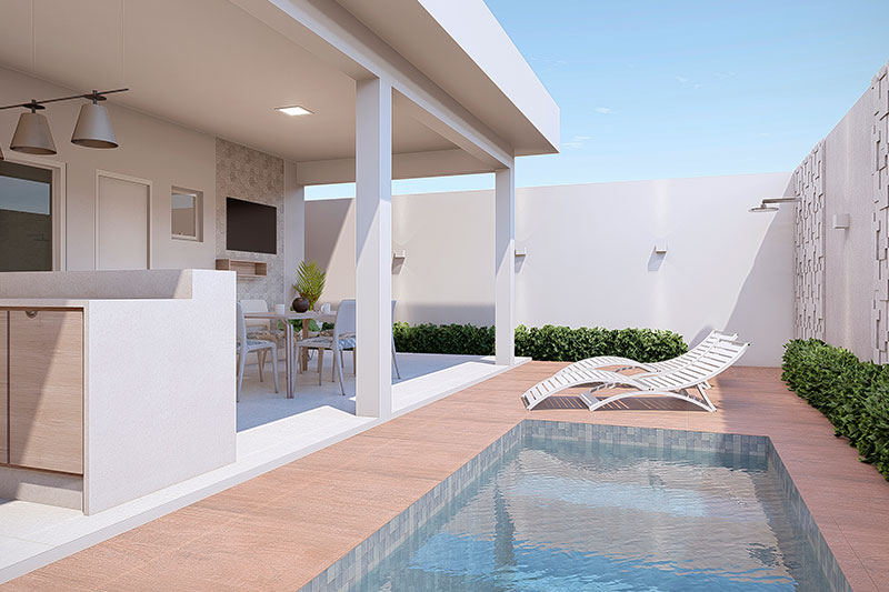 Floor plan for condominium