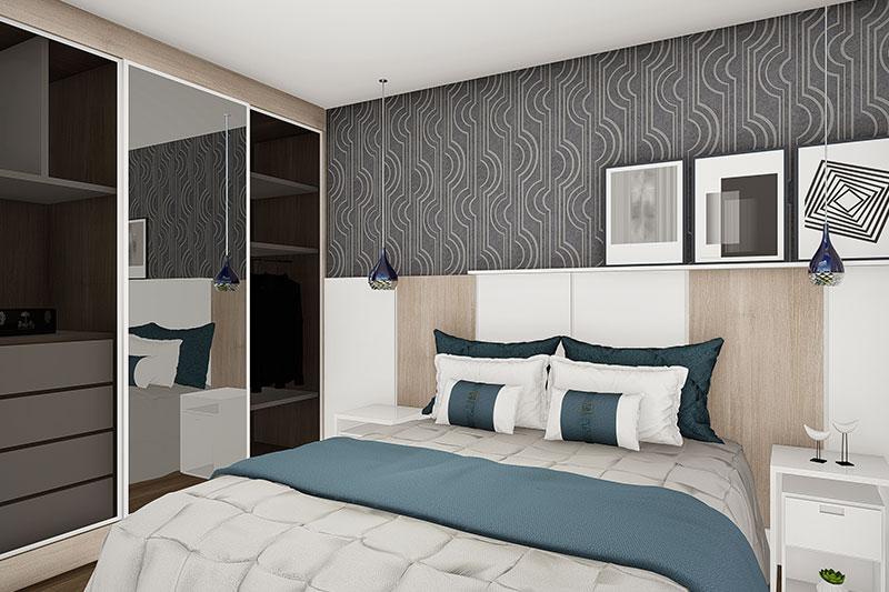 Floor plan for condominium
