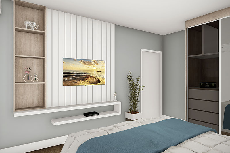 Floor plan for condominium
