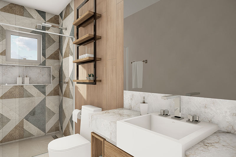 Floor plan for condominium