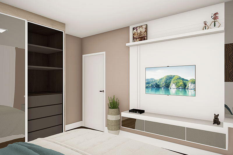 Floor plan for condominium