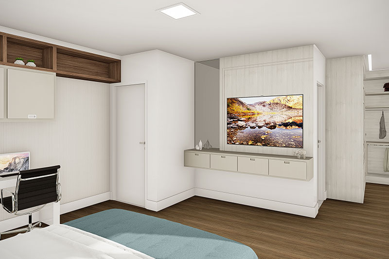 Floor plan for condominium