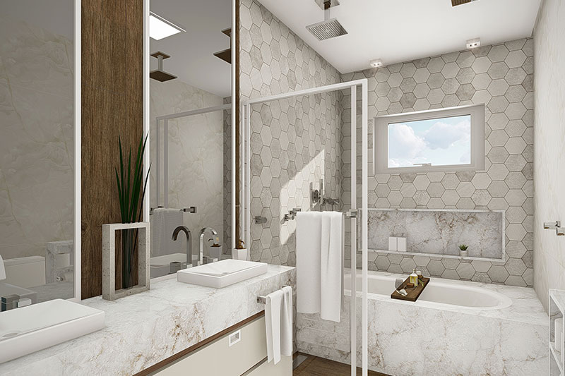 Floor plan for condominium