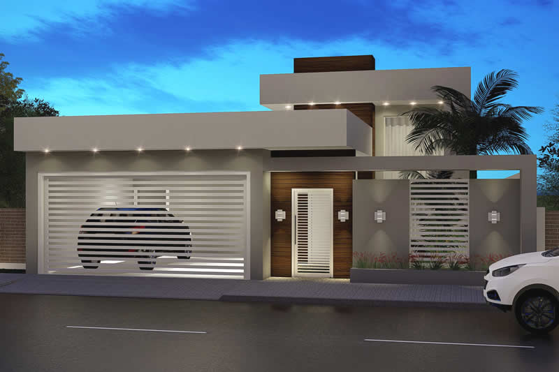 House plan with 3 bedrooms and pool
