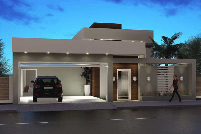 House plan with 3 bedrooms and pool