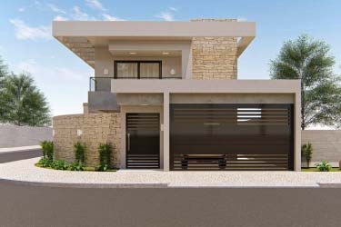 Corner House Plan