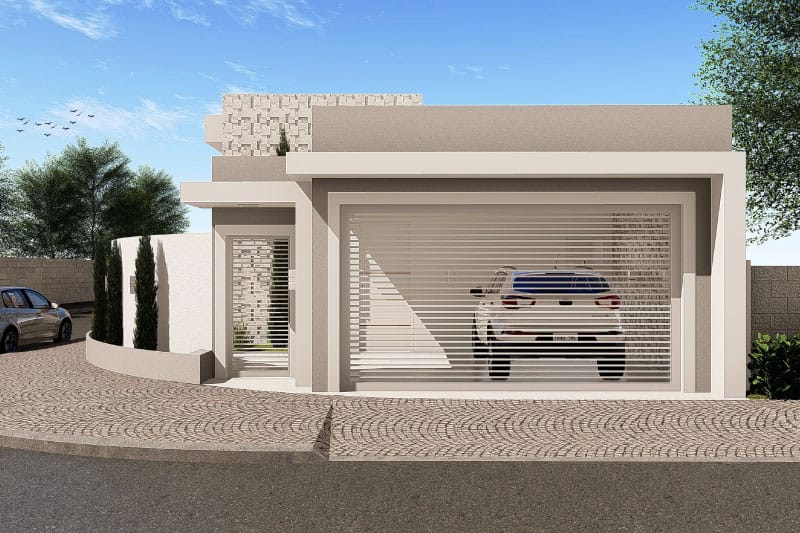 Single storey house plan