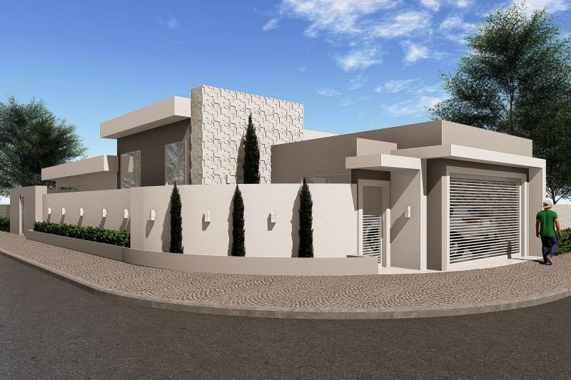 Single storey house plan