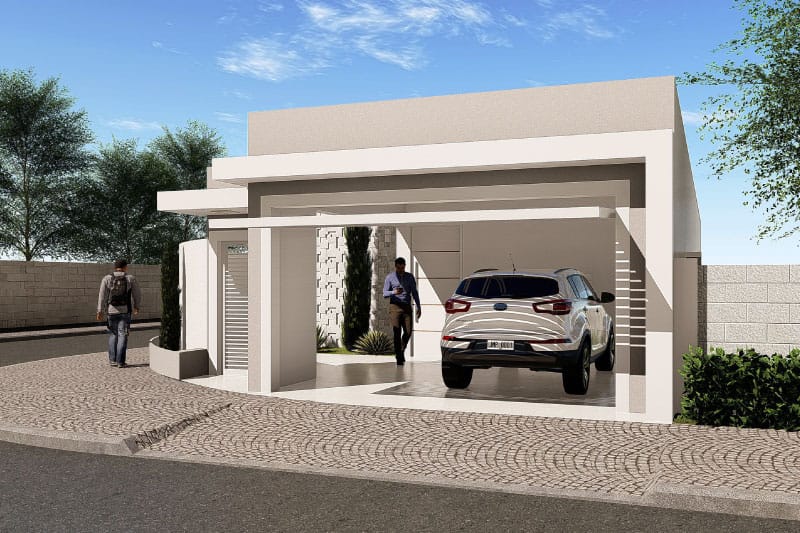 Single storey house plan
