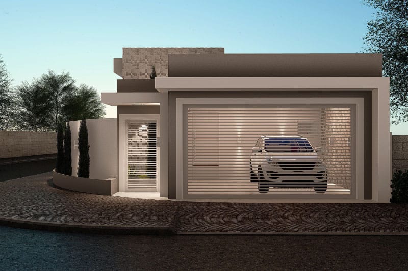 Single storey house plan
