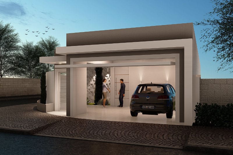 Single storey house plan