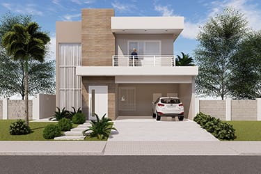 Floor plan with master suite and balcony