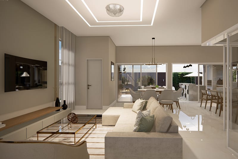 Floor plan with master suite and balcony