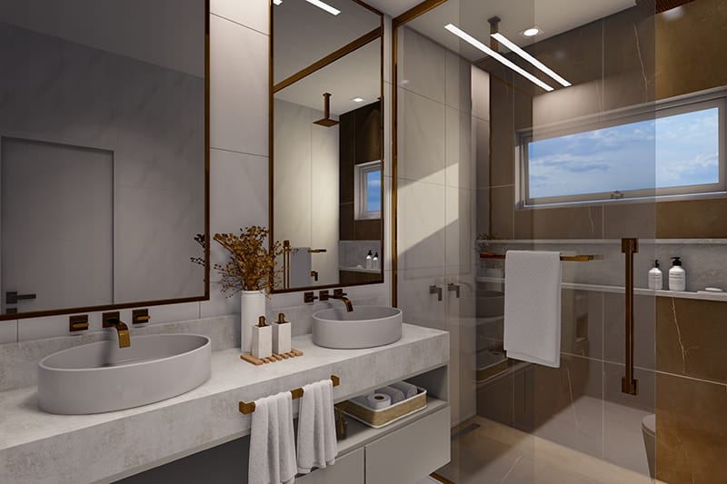 Floor plan with master suite and balcony