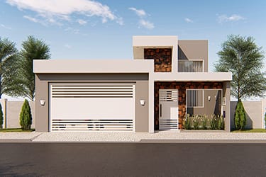 House plan with gourmet area and hot tub