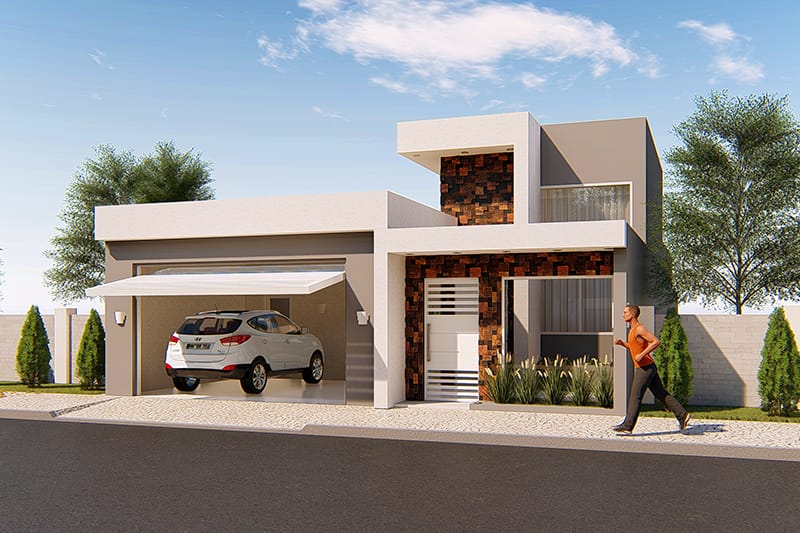 House plan with gourmet area and hot tub