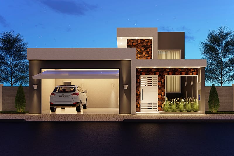 House plan with gourmet area and hot tub